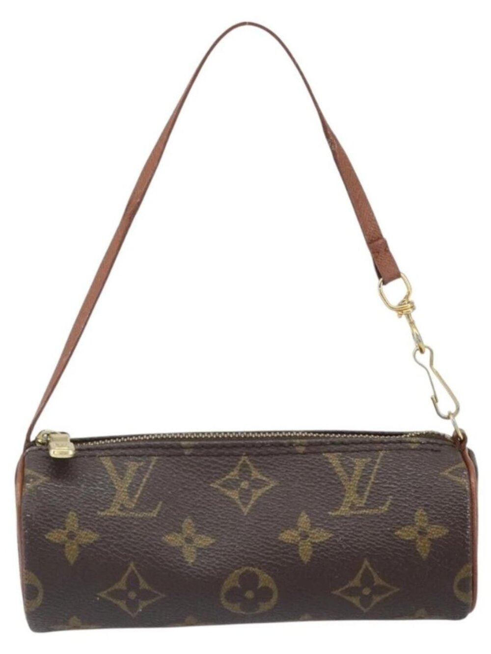 LOUIS VUITTON Monogram Papillon Pouch LV Auth 168953 - Picture 2 of 16